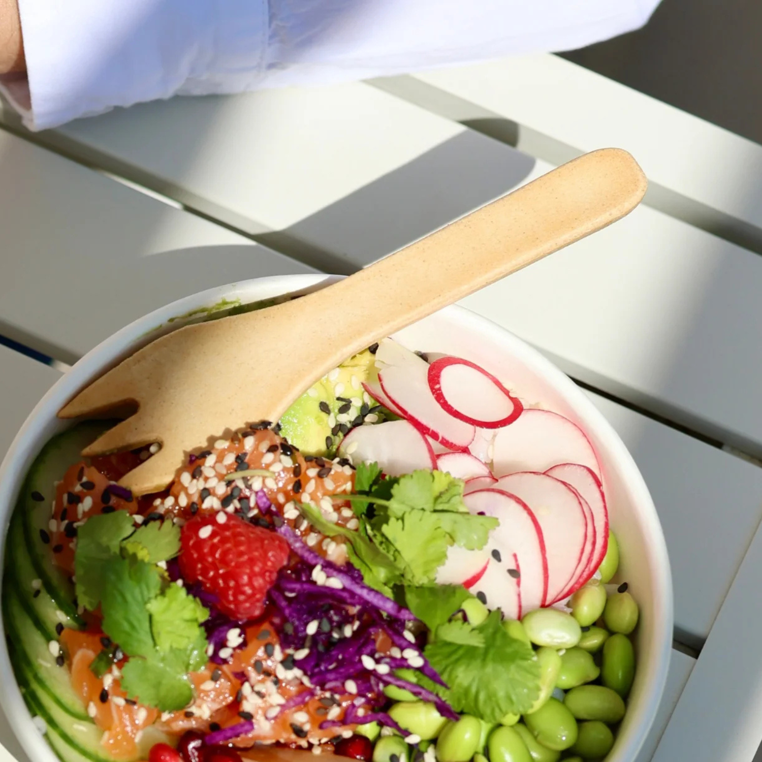 Fourchette à Croquer Nature Bio Vrac et poke bowl - Koovee - ProSaveurs