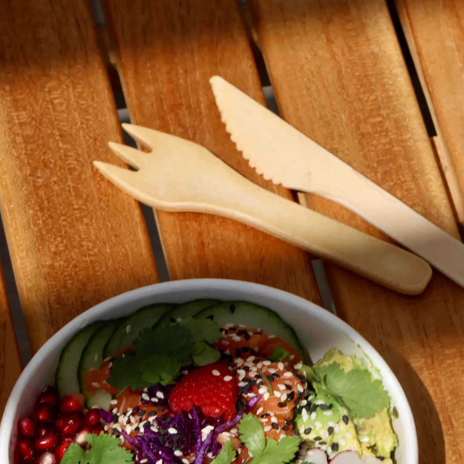 Couteau à Croquer Nature Bio Vrac Salade - Koovee - ProSaveurs