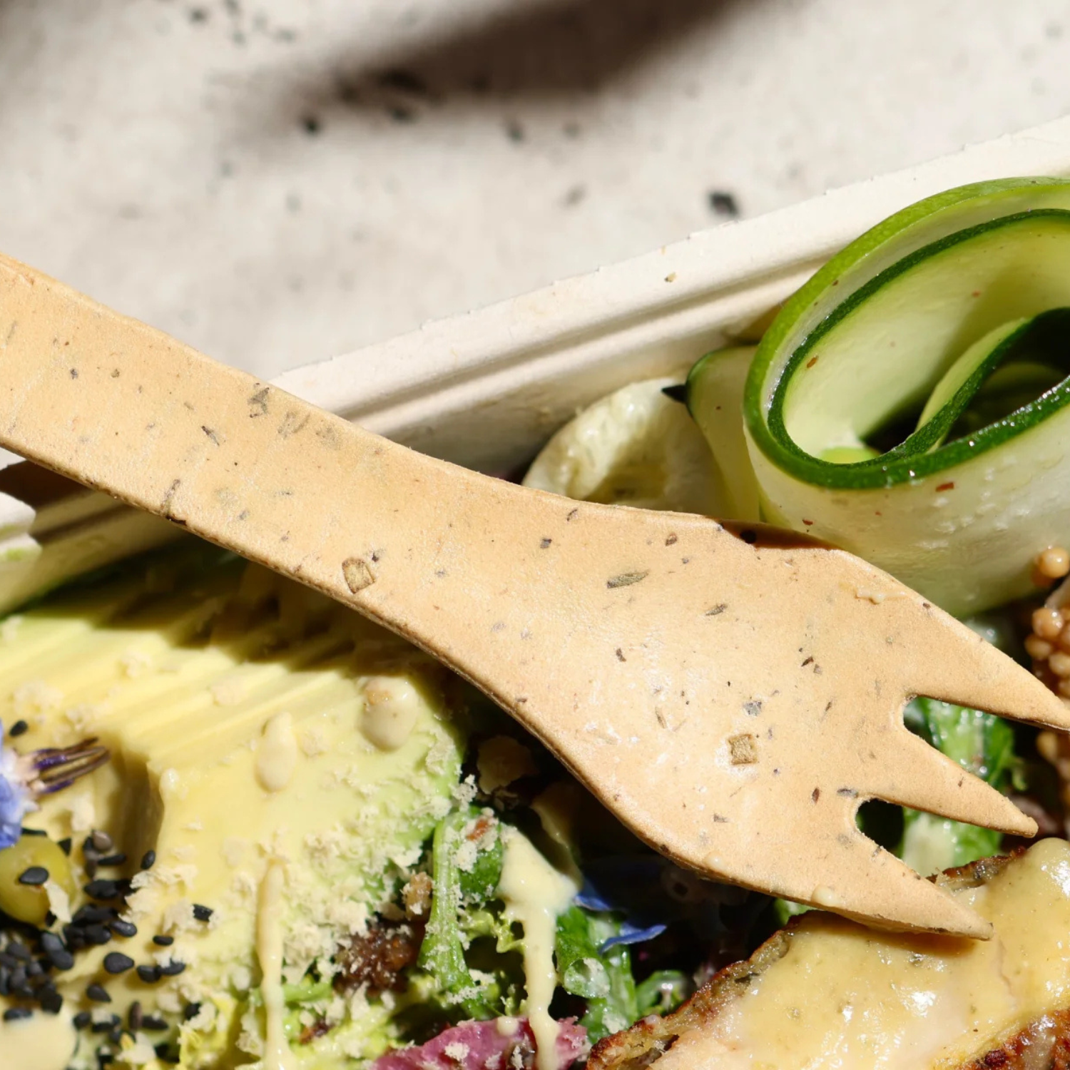 Fourchette à Croquer Herbes de Provence Bio Salade - Koovee - ProSaveurs