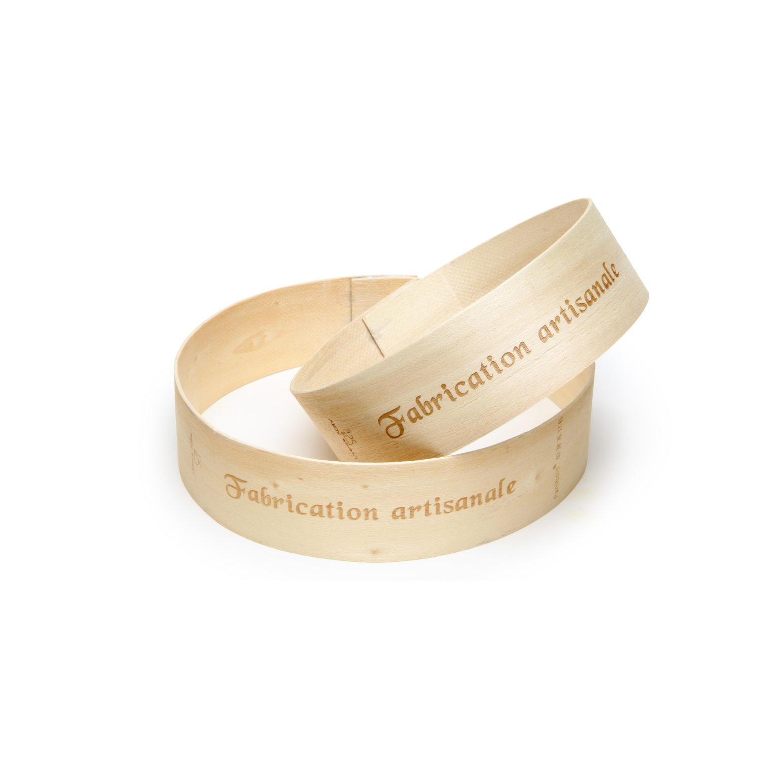 Cercle à tarte en bois diamètre 16cm x hauteur 3.5 cm par 210