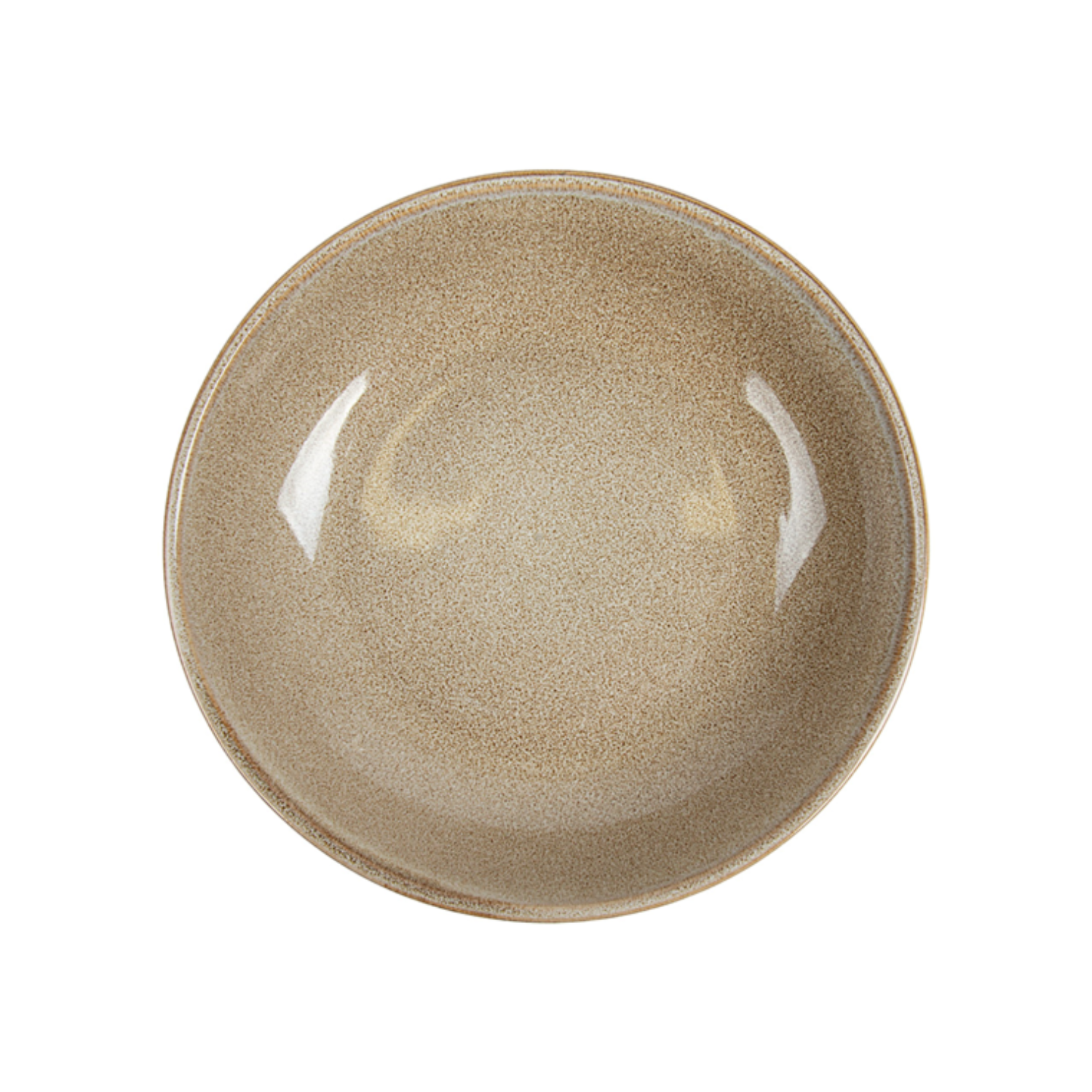 Assiette creuse en grès terre 20 cm - Vaisselle en grès - ProSaveurs