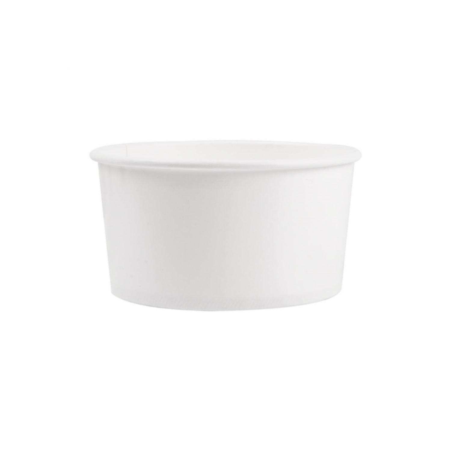 Bol jetable blanc 1 000 ml - Ø 15 cm - meal prep et menu midi professionnel à emporter