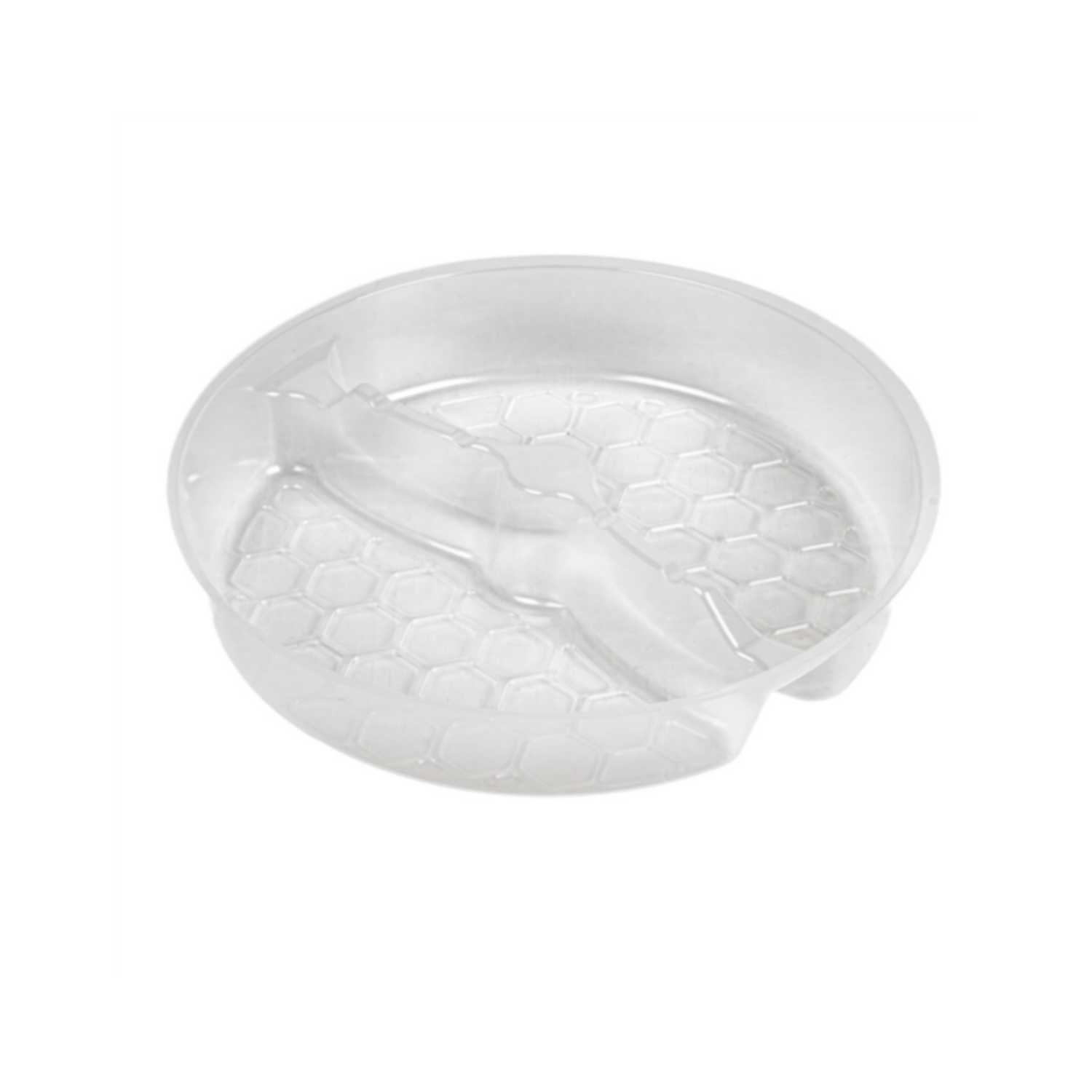 Insert PP 2 compartiments Ø 15 cm — sauce séparée pour une dégustation parfaite