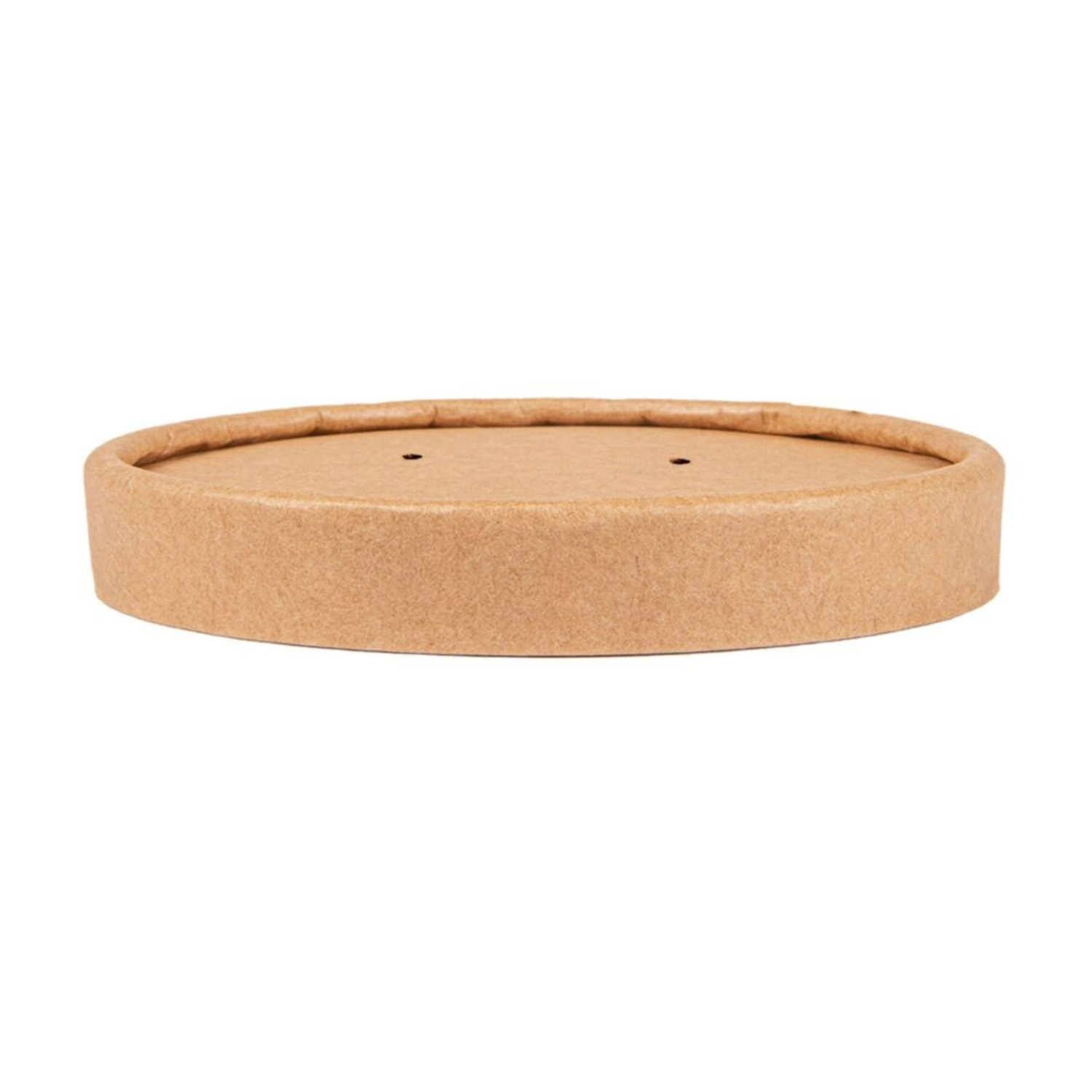 Grand couvercle carton double paroi Ø 18,4 cm — maintien au chaud pour saladiers 1 300 ml