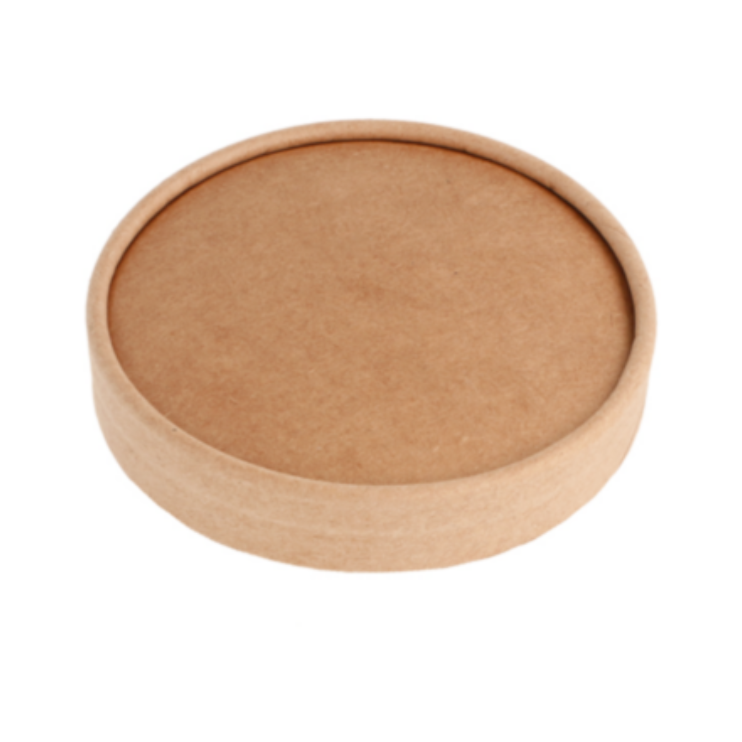 Couvercle carton kraft Ø 18,4 cm — fermeture éco-responsable pour grands saladiers 1 300 ml