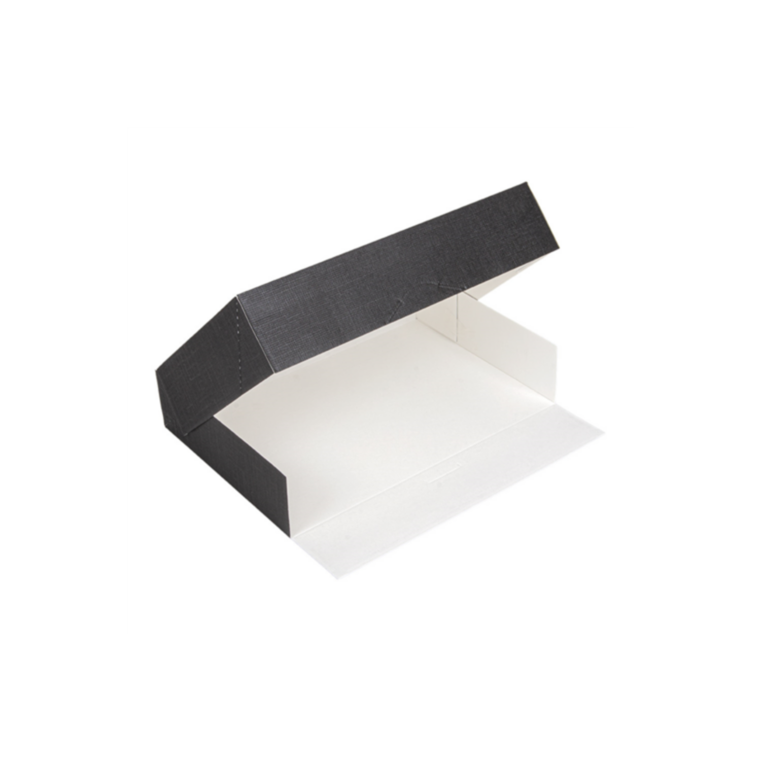 Boîte traiteur 28x19x6 cm noire par 100