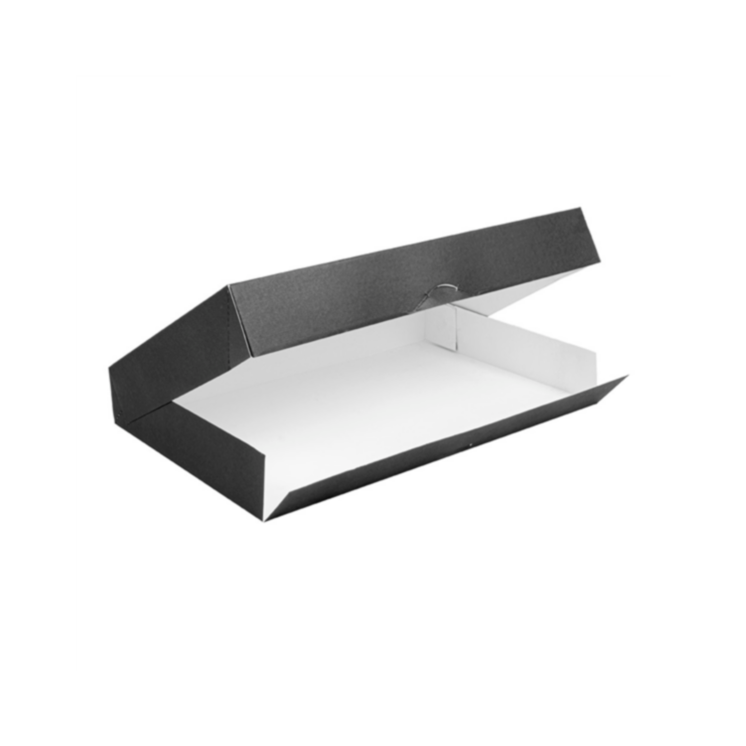Boîte traiteur 42x28x6 cm noire par 100