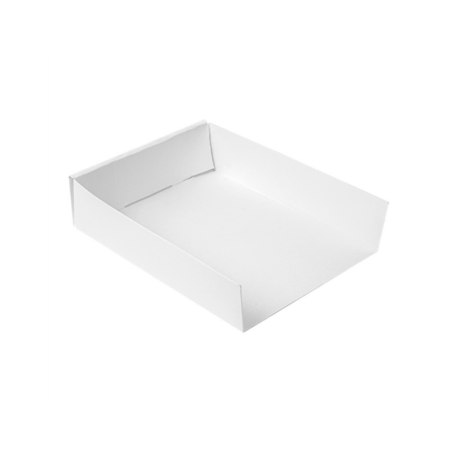 Pelle carrée polyvalente en carton blanc 12x15 cm