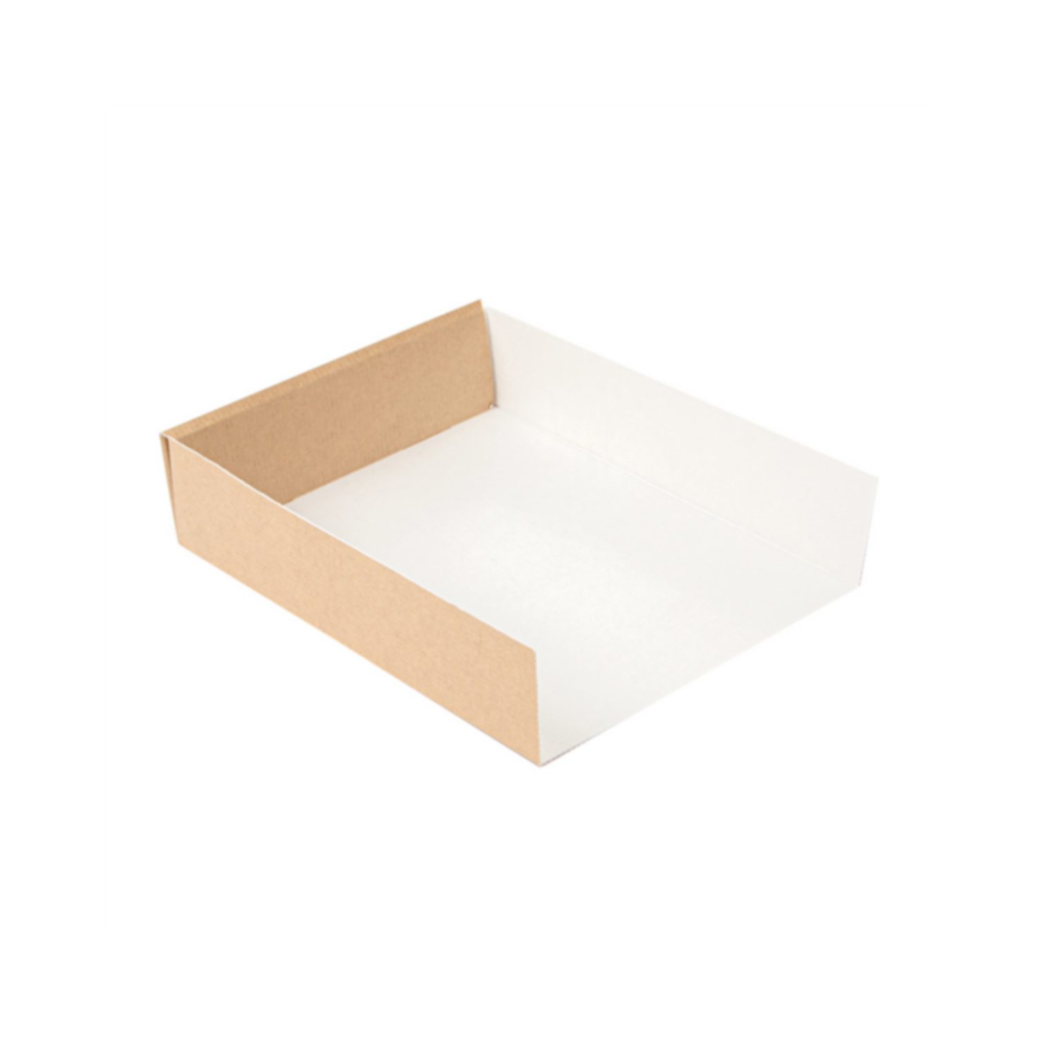 Pelle carrée polyvalente en carton kraft 12x15 cm