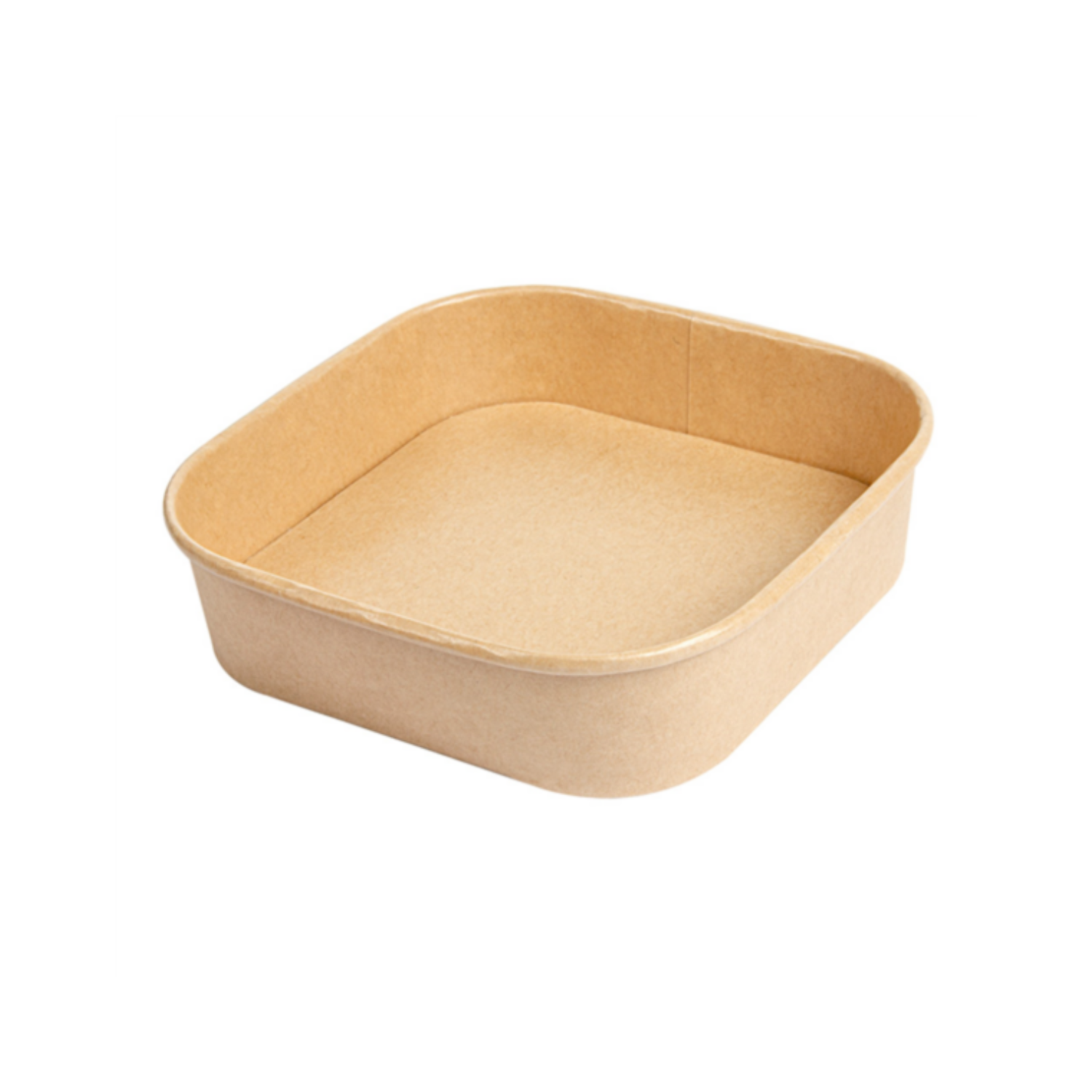 Bol carton carré kraft 750 ml