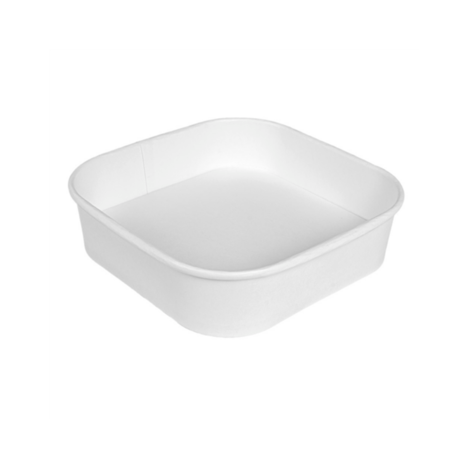 Bol carton carré blanc 750 ml