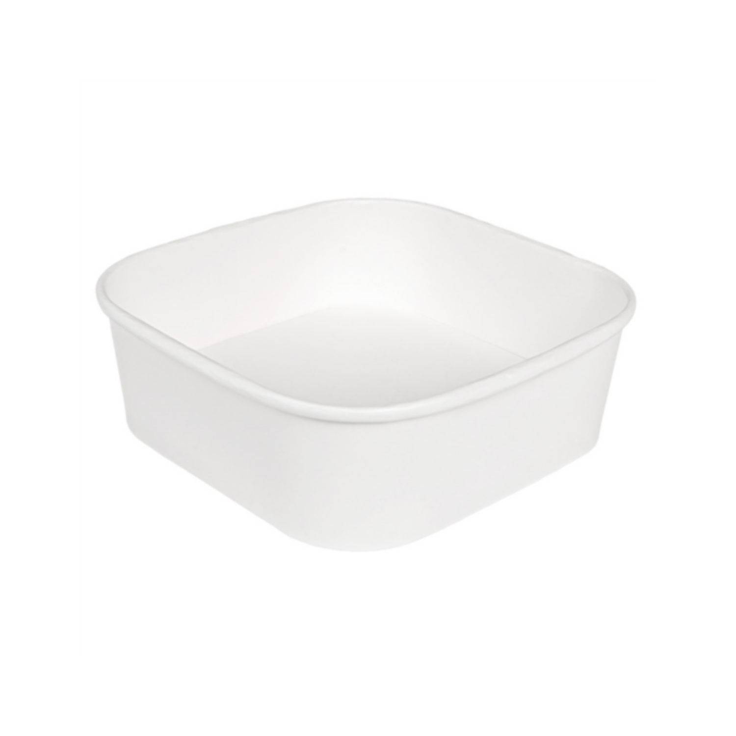 Bol carton carré blanc 1 000 ml