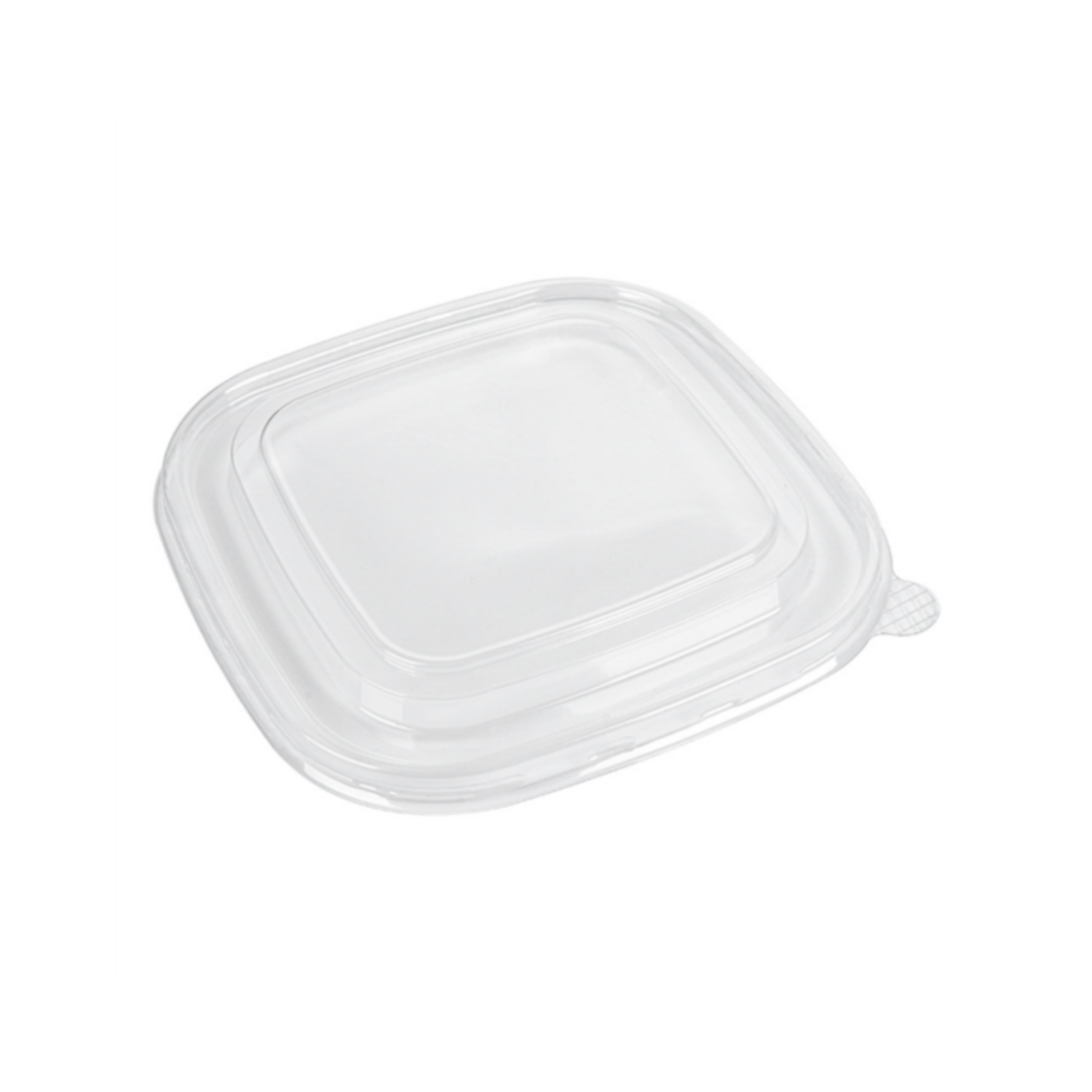 Couvercle PP carré universel 16,7 cm