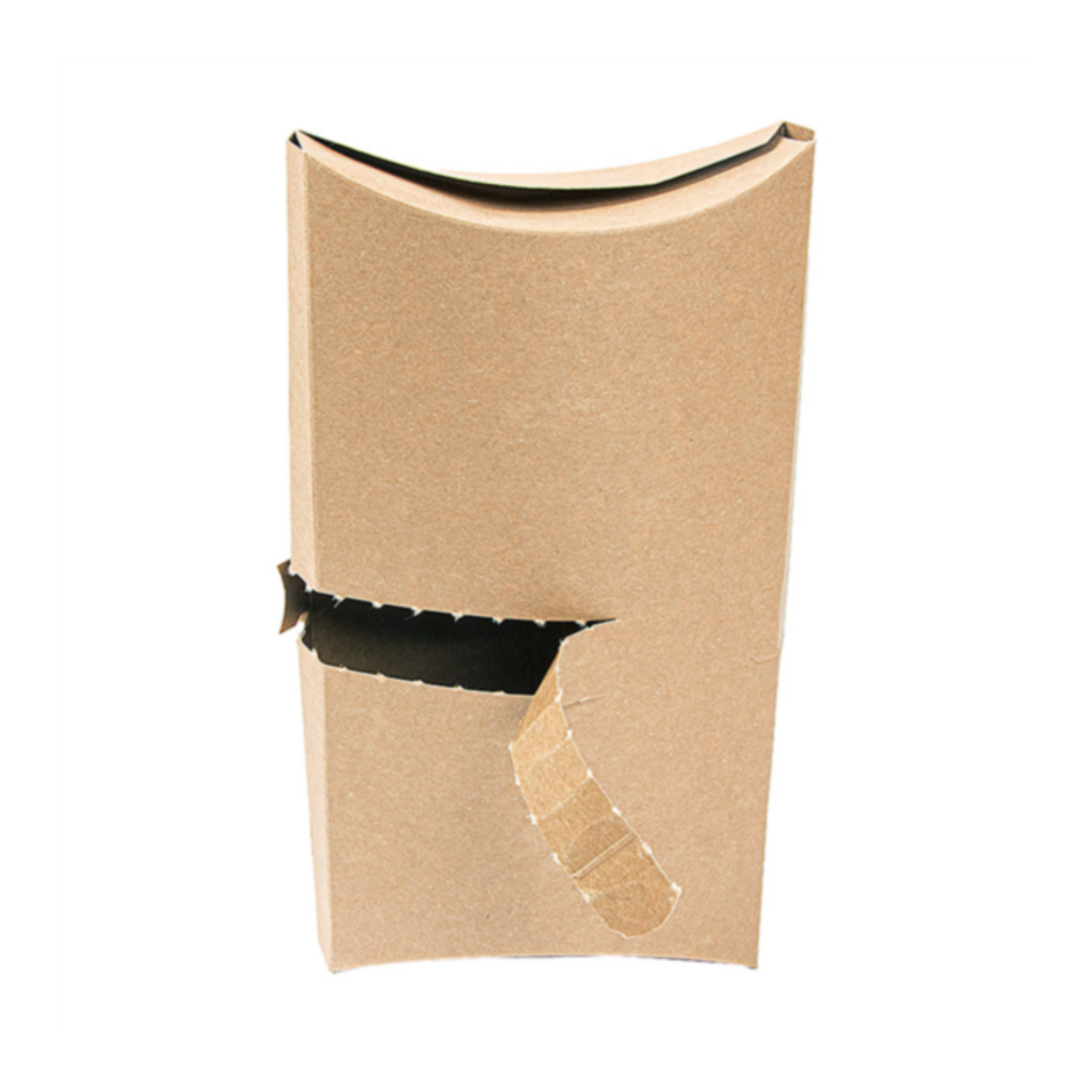 Étui pour burritos en carton kraft 12x19 cm
