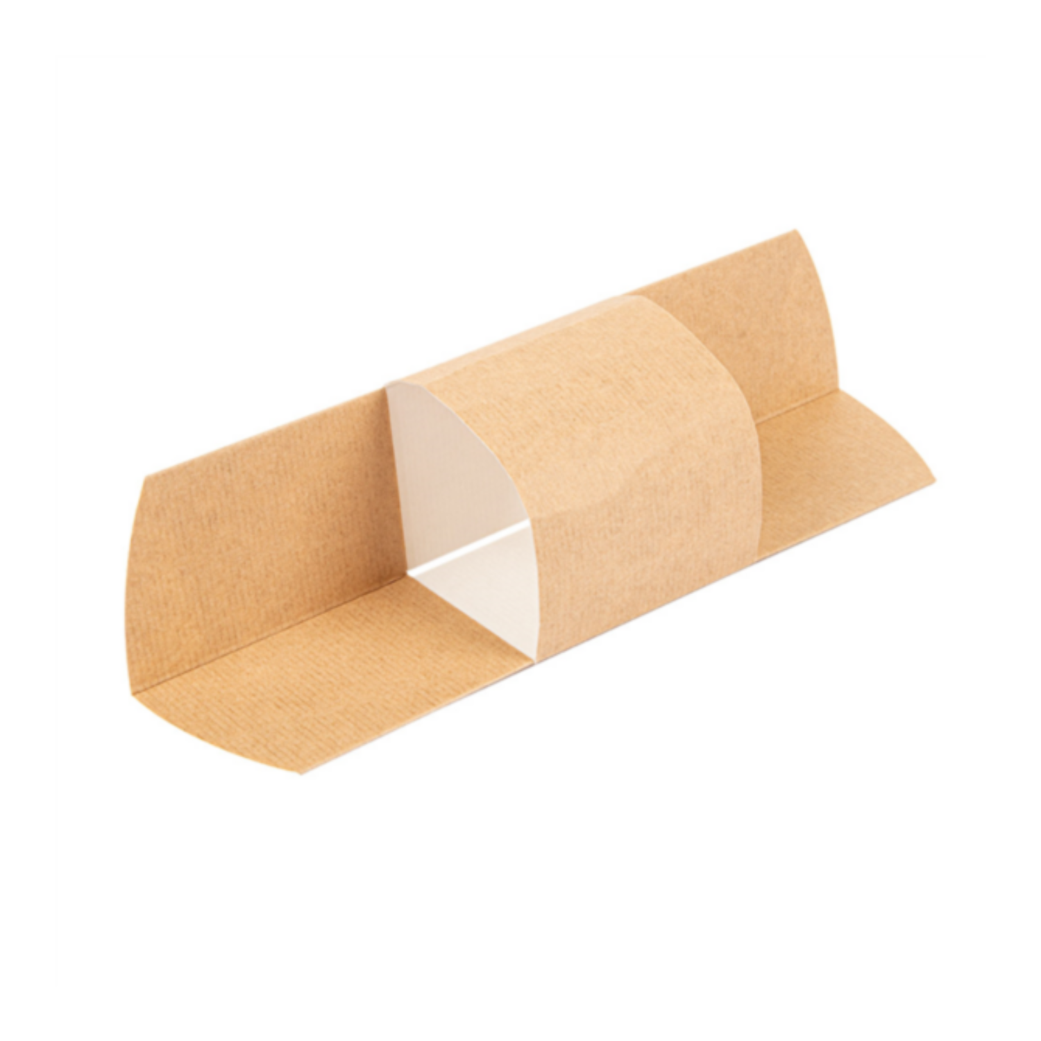 Étui pour sandwiches en carton kraft 23x10 cm