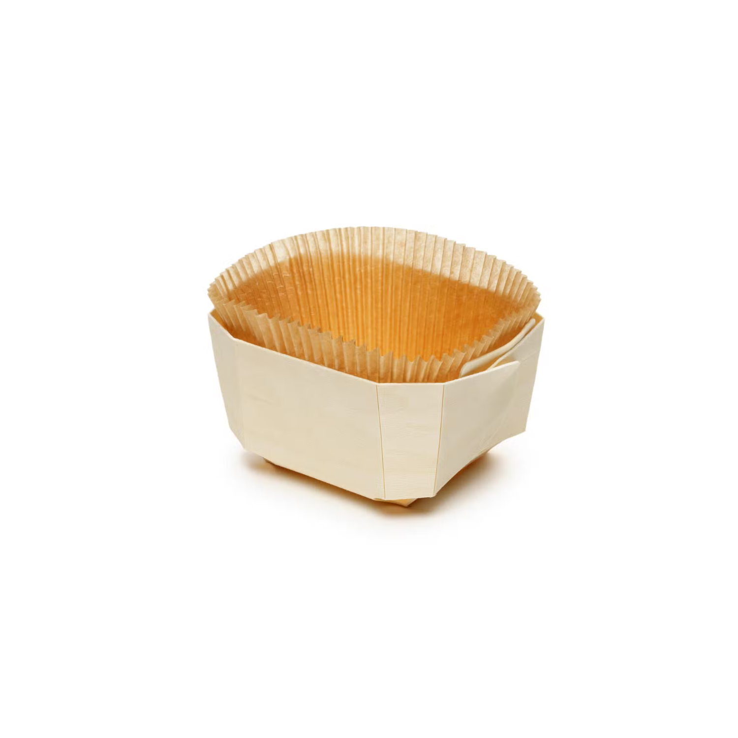 Barquette en bois Comte 135x110x75 mm par 160