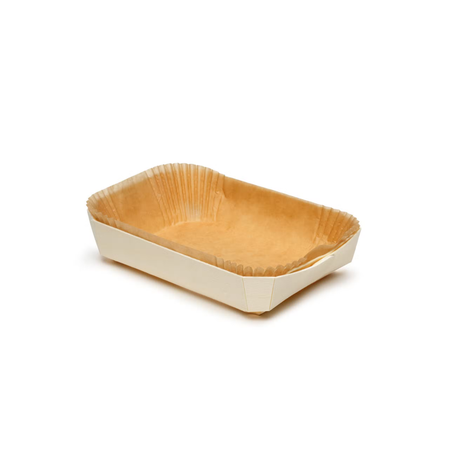 Barquette en bois Sire 210x145x45 mm par 100
