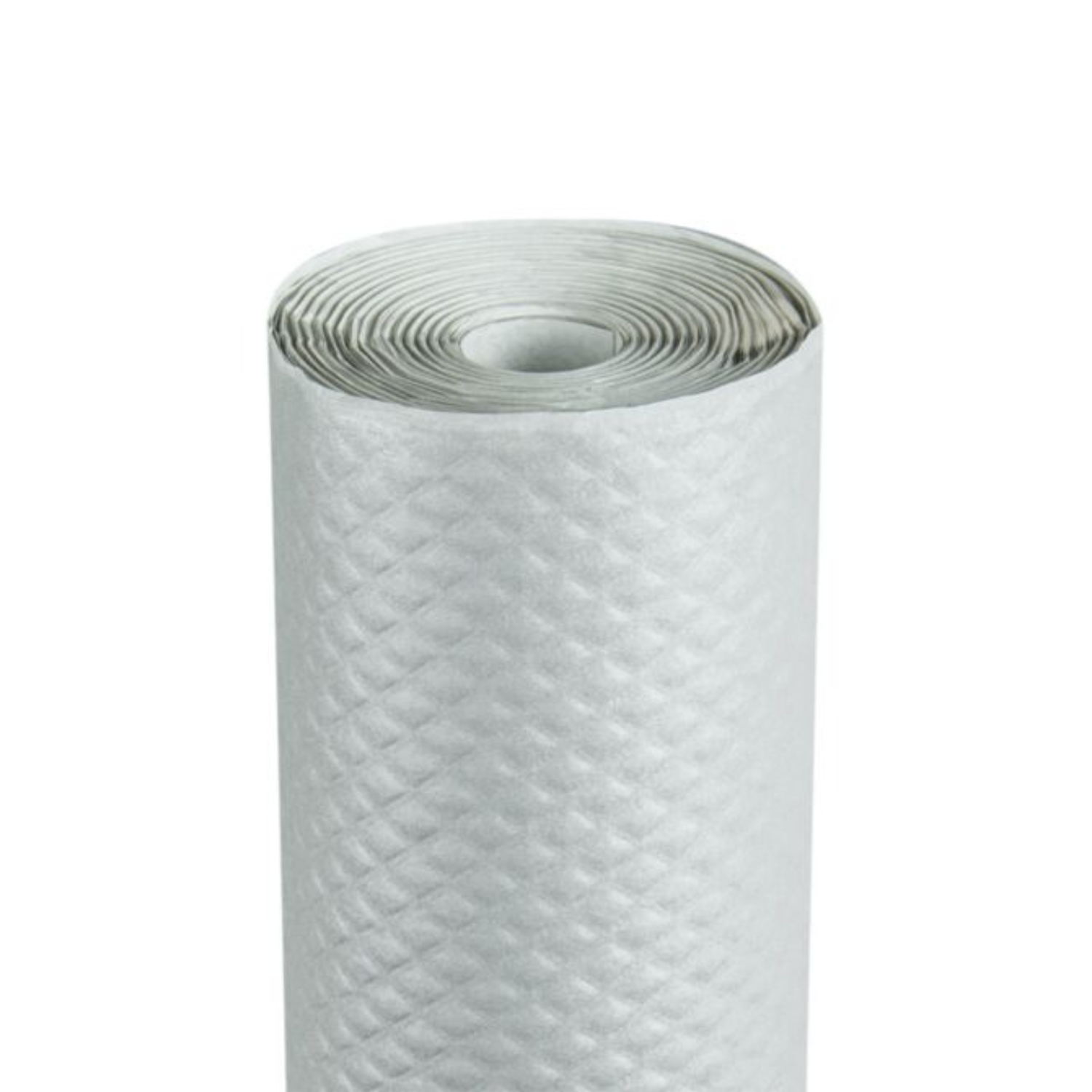 Nappe argentée en papier gaufré, rouleau 1,20 x 25 m par 4