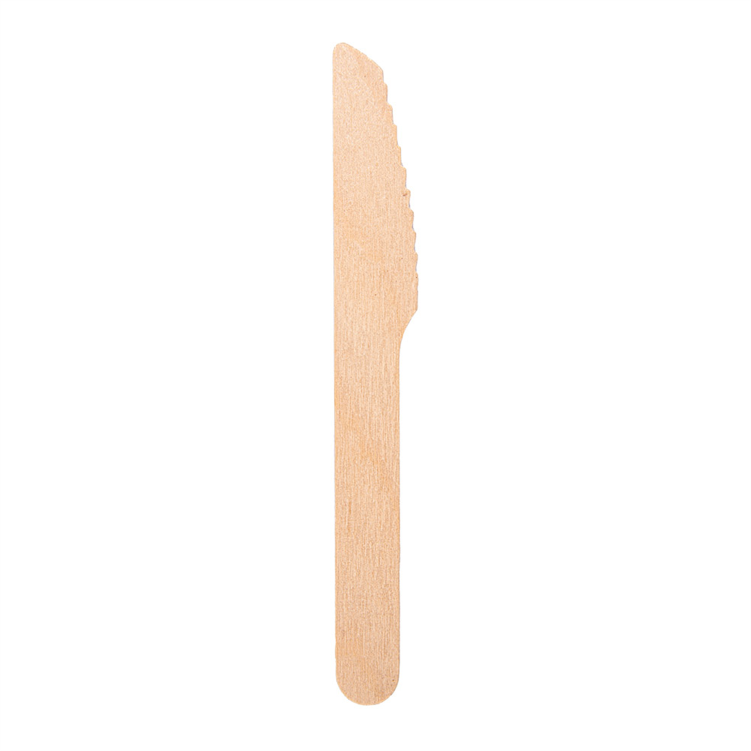 couteau jetable en bois eco par 100 prosaveurs