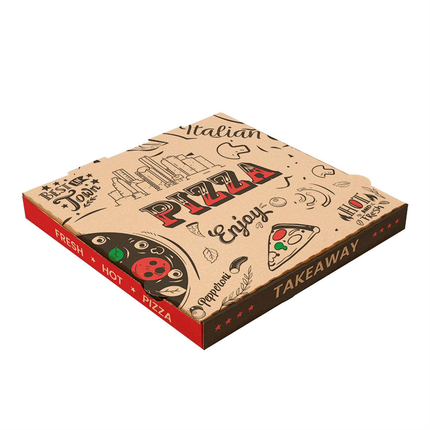 Emballages Pizzas