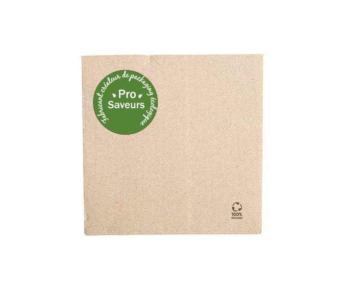 serviette en ouate recyclee personnalisee prosaveurs