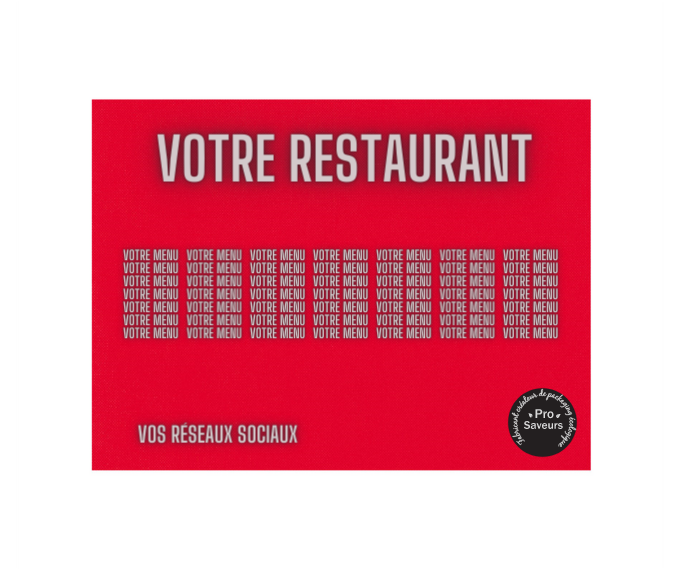 set de table en papier personnalise prosaveurs