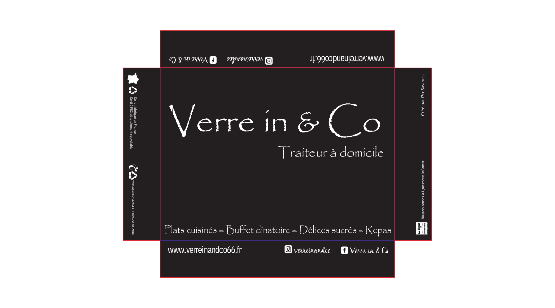 plateau sur mesure noir personnalise verre in and co prosaveurs