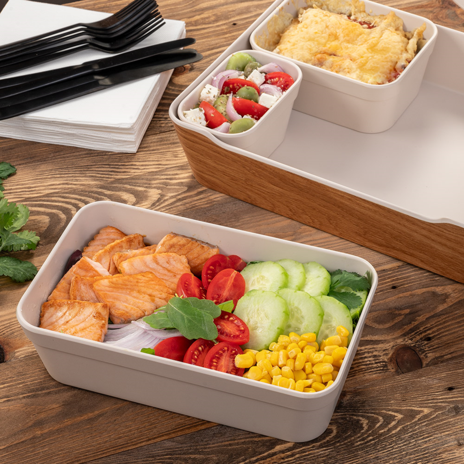 plateau repas reutilisable prosaveurs