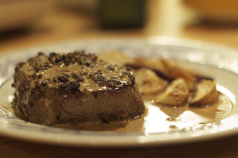 sauce au poivre