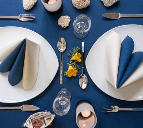 nappe en papier effet tissu