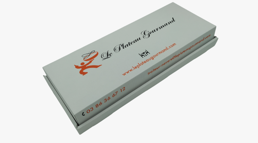 Plateau repas carton personnalisable - ProSaveurs - Plateau Grazing - Le Plateau Gourmand