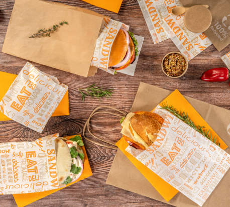 Sachets en papier - Restauration rapide - ProSaveurs