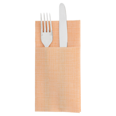 serviette-jetable-mandarine-pliage-kangourou-effet-tissu-40x40-carton-de-700-prosaveurs