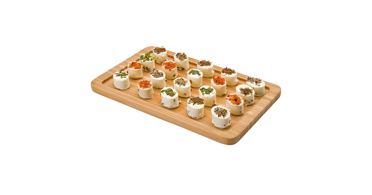 Plateau en Bambou Rond 30cm - Naturel et Élégant - La Green Touch