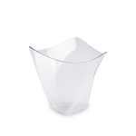 Verrine en plastique Pot triangle haut 190 ml CN04-453C-2