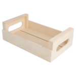 Cagette de présentation en bois 20x12x6 cm par 20 - ProSaveurs