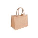 Sac de course en toile de jute 32+20x25 cm par 10 - ProSaveurs