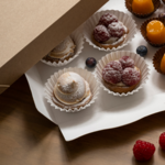 Mini caissette cupcake blanche - ProSaveurs