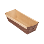 Moule à cake en carton 24x8x7 cm par 240 - ProSaveurs