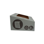 Couvercle de poubelle pour recyclage des papiers - ProSaveurs