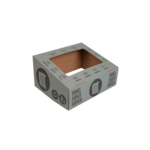 Couvercle de poubelle en carton 75 l pour recyclage des papiers par 10 - ProSaveurs