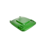 Couvercle vert pour poubelle conteneur 240 litres grise - ProSaveurs