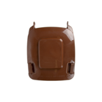 Couvercle marron pour poubelle conteneur - ProSaveurs