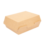 Boîte repas 23x17x9 cm kraft par 300 - ProSaveurs