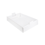 Plateau de transport blanc 55x39x10 cm par 50 - ProSaveurs
