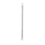 Pailles en papier noire 20 cm diam 0.6 cm emballée individuellement par 3000 - ProSaveurs