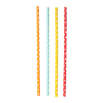 Paille en papier motifs petits pois 21 cm diam 0.6 cm par 3000 - ProSaveurs