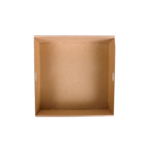 Boîte traiteur kraft S 22x22x8 cm - ProSaveurs