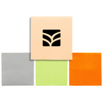 Serviette papier personnalisée couleurs pastel Double Point 20x20 cm - ProSaveurs
