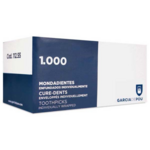 Cure dents en bois - enveloppés individuellement - 9 cm - 1000 Unités - ProSaveurs